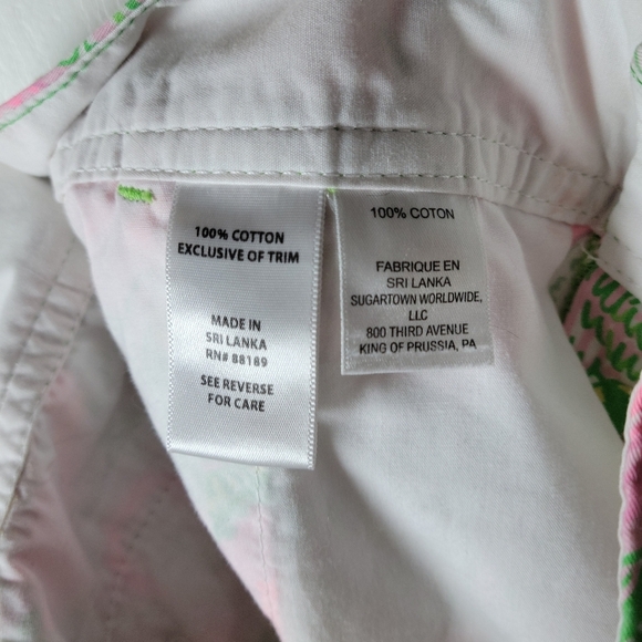 Lilly Pulitzer Flamingo Callahan Shorts | Lilly Pulitzer | Size 0 - Picture 7 of 9